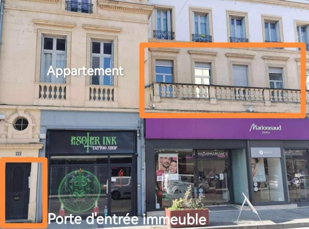 Grand Appartement De Haut Standing En Centre-Ville モンリュソン エクステリア 写真